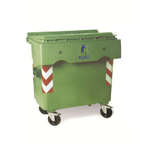 4-wheel waste container