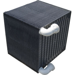 quilted plates heat exchanger