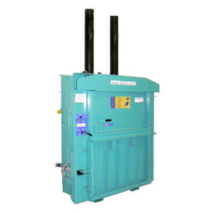 vertical baling press