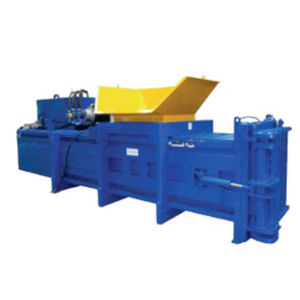 horizontal baling press