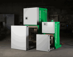 pyrolysis furnace / cleaning / chamber / electric