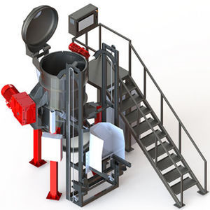 four shaft shredding machine