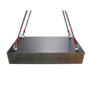 magnetic plate separator / metal / waste recycling