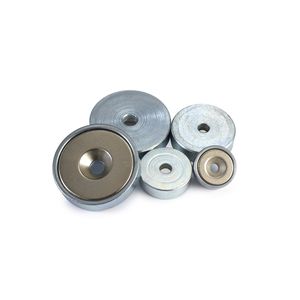 pot magnet / neodymium / countersunk
