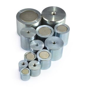 deep pot holding magnet / neodymium / cylindrical