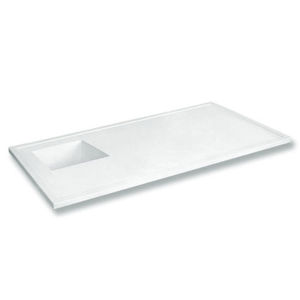 带水槽的实验台