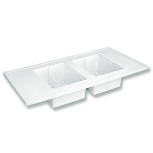 带水槽的实验台