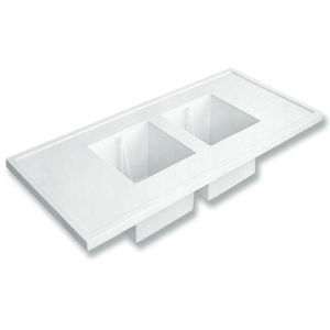 带水槽的实验台