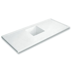 带水槽的实验台