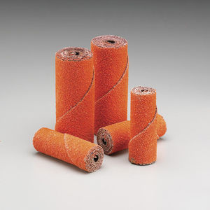 conical abrasive roll