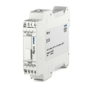 DIN rail mount temperature transmitter