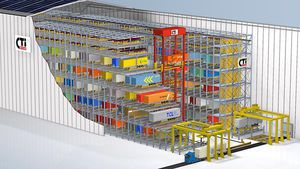 trailer automatic storage system