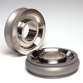surface treatment wheel / peripheral / electroplated CBN