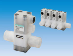 pneumatically-operated valve