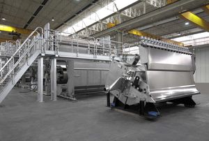 hydraulic paper machine headbox