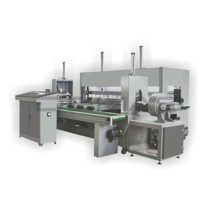 automatic packaging machine / film / for the textile industry / with sealing bar