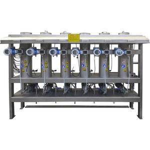 continuous bleaching machine