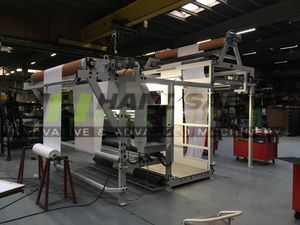 fabric inspection machine with winder