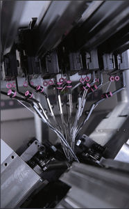 flat knitting machine 1