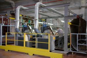 fabric shearing machine