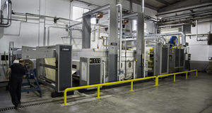 woven fabric textile finisher