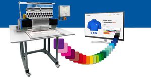 multi-head embroidery machine