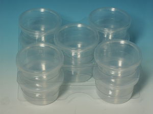 plastic tray