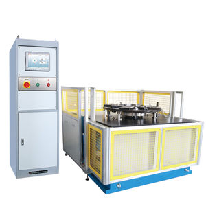 vertical balancing machine / hard bearing / for wheels / for large parts