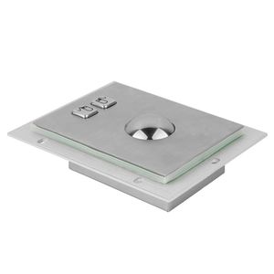 keypad with 2 mouse keys / panel-mount / metal / weatherproof
