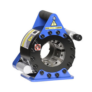 road sign swaging machine