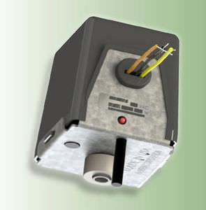 rotary actuator / electric / spring-return / synchronous