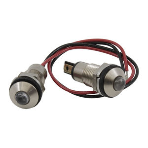 steady indicator light / LED / panel-mount / IP67