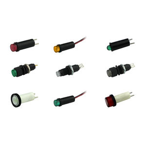 steady indicator light / LED / panel-mount / watertight