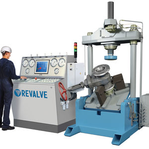 pressure test bench / safety valve / shut-off valve / for gate valves
