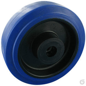 wheel with solid tire