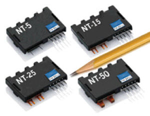 magneto-resistive current sensor / board-mount / AC / DC