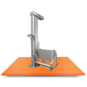 column type lift / bucket / for the food industry