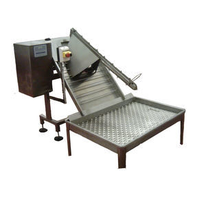 emptying system for the food industry