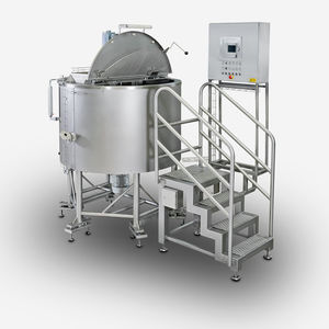 double-jacketed industrial cooker