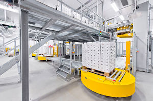layer palletising system