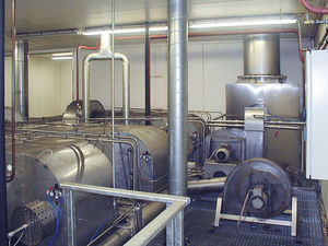 gas filtration unit / fume