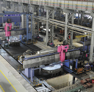 CNC boring mill
