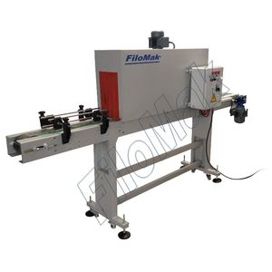 electric shrink tunnel / for heat-shrink sleeves / for labels