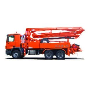 mobile truck-mounted concrete pump