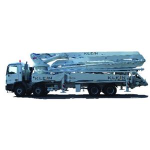 mobile truck-mounted concrete pump