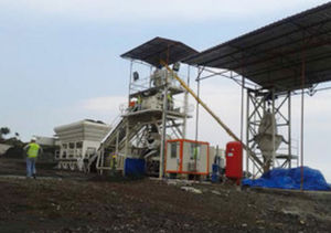 移动混凝土批处理厂