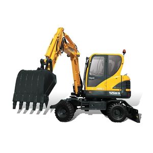 Mini excavator - HX60S - HYUNDAI HEAVY INDUSTRIES - crawler / diesel ...