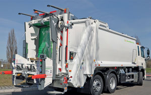 垃圾箱升降系统