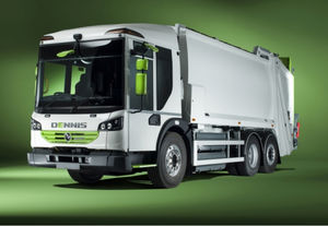 electric waste collection vehicle