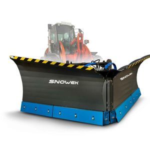 V snow-plow